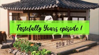 Tastefully Yours episode 1 (English sub).                          #KangHaneul #Gominsi