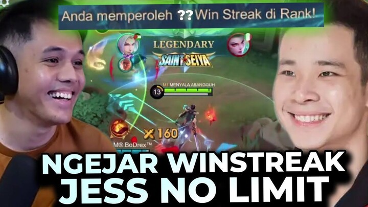 Saatnya Ngejar Winstreak JESS NO LIMIT!! Langsung Spam Ling Freestyle!! - Mobile