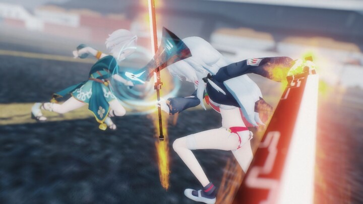 [Melawan MMD/60FPS] Perang sialan!