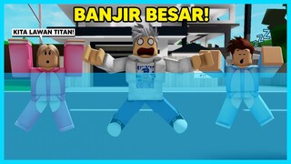 MIPAN & ZUZUZU Ke Masa Depan Untuk Mencegah Banjir Karena TITAN! (Brookhaven)