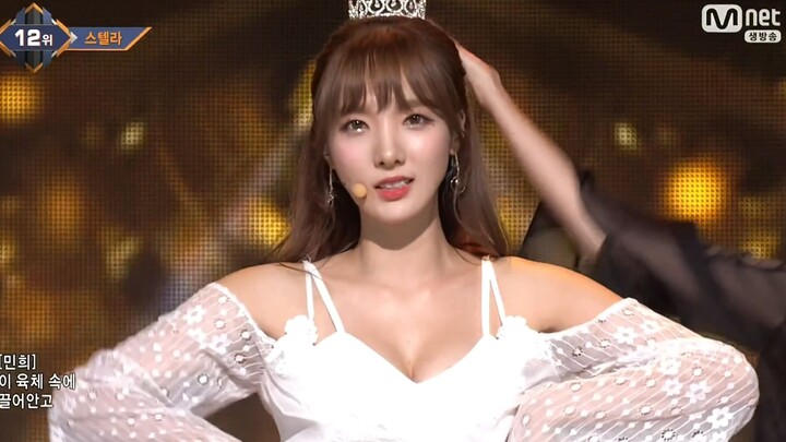 Stellar - Crying+The Tree of the Sephiroth_(160728+170720 Mnet M!Countdown)