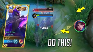 TUTORIAL GUSION : HOW TO DEAL WITH AGGRESIVE ENEMY INVADE!!🔥