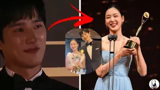 Ahn Bo Hyun shed tears when He saw Kim Go Eun's won at the 1st Blue Dragon Award 2022