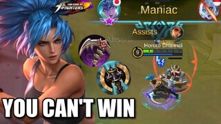 LEONA KING OF FIGHTERS SKIN GAMEPLAY