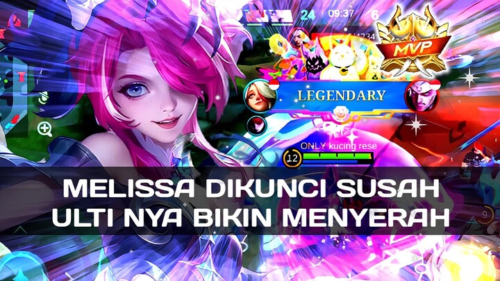 MELISSA GOD MODE ON, MUSUH AUTO DOWN !