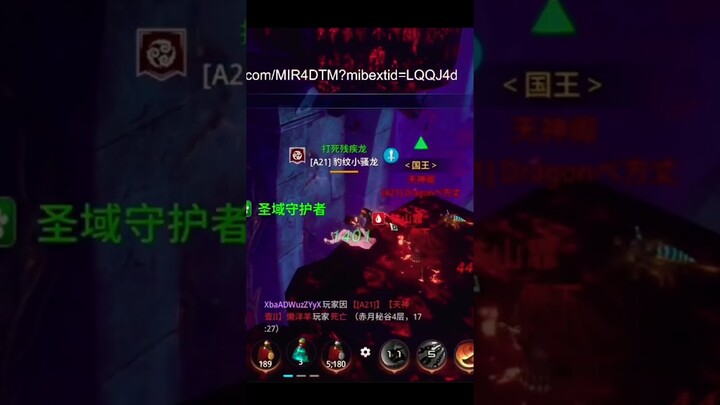 TTSLOVE VS DRAGON #mir4global #mir4