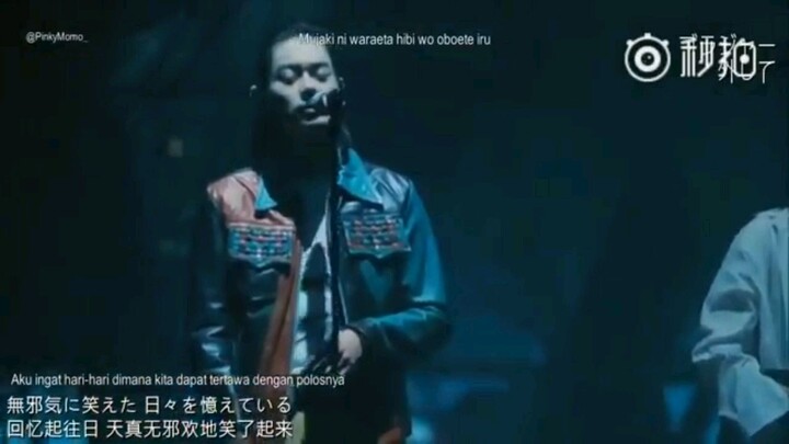 Haiiro to ao live - Kenshi Yonezu ft Masaki Suda