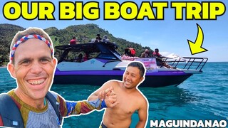 BIG BOAT IN MAGUINDANAO - Philippines Coastal Village Welcome (Cotabato Food)