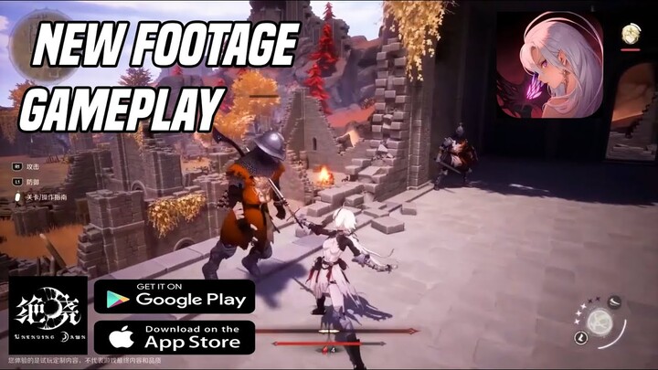 UNENDING DAWN NEW GAMEPLAY FOOTAGE AT CHINAJOY 2024 - PS5/ANDROID/IOS
