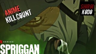 Spriggan (2022) ANIME KILL COUNT