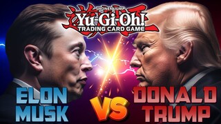 Donald Trump vs Elon Musk in Yu-Gi-Oh Master Duel Tournament!