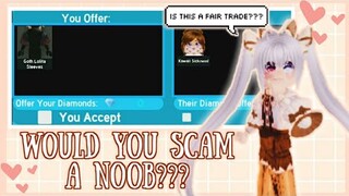 Would you Scam a Noob??? (Honesty Test/Social Experiment) | zushi