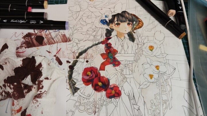 Spidol yang bocor, terima kasih ya