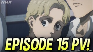 Attack On Titan Season 4 Episode 15 PREVIEW IMAGE!