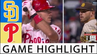 Padres vs. Phillies (10/21/22) NLCS Game 3 Highlights | MLB Highlights 2022