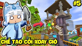 SINH TỒN THẾ GIỚI CŨ TẬP 5: MEOWPEO VÀ HUY HENRY CHẾ TẠO CỐI XOAY GIÓ KHỔNG LỒ TRONG LÀNG MINI WORLD