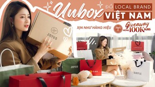 Vlog#72 ĐẬP HỘP LOCAL BRAND VIỆT NAM- GIVE AWAY MỪNG 100K SUBS [Cuộc sống ở Việt Nam của Gà Tây Tây]