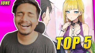 MY TOP 5 FAVORITE NEW ANIME OF 2022 (JUNE) - BBF LIVE