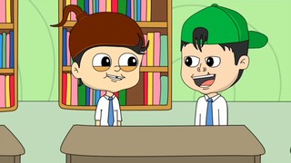 DIPERPUSTAKAAN BARENG TEMAN TEMAN - ANIMASI SI ZEEM