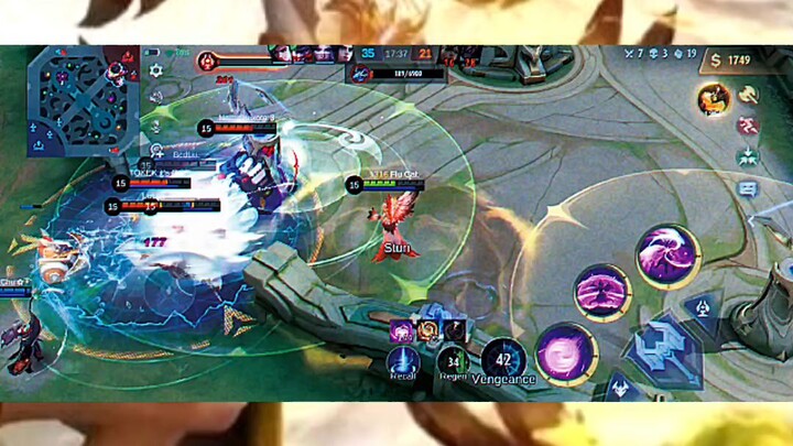 Gameplay Top Global Alice #1 Mobile legend