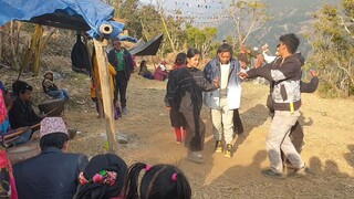 Dance in Naumati Baja | Nepalese Traditional Cultural Music and Dance | Fun in Marriage |