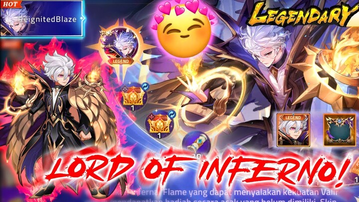 🔥 SKIN LEGENDARY VALIR! LORD OF INFERNO GG GAMINK! + UPDATE MOBILE LEGENDS ADVENTURE INDONESIA