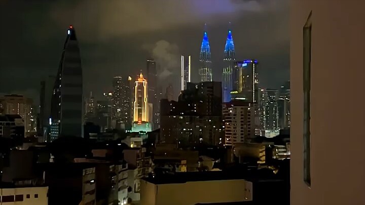 KLCC night view