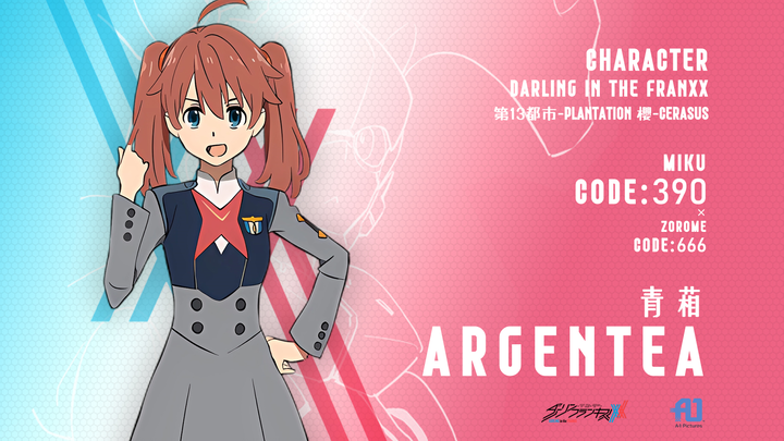 DARLING IN THE FRANXX，但是F1的小曲