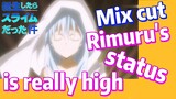 [Slime]Mix Cut |  Rimuru's status is really high