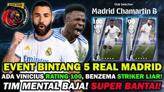 ADA VINICIUS RATING 100 & BENZEMA STRIKER LIAR !! GW COBAIN EVENT REAL MADRID SEMUANYA BINTANG 5 !!