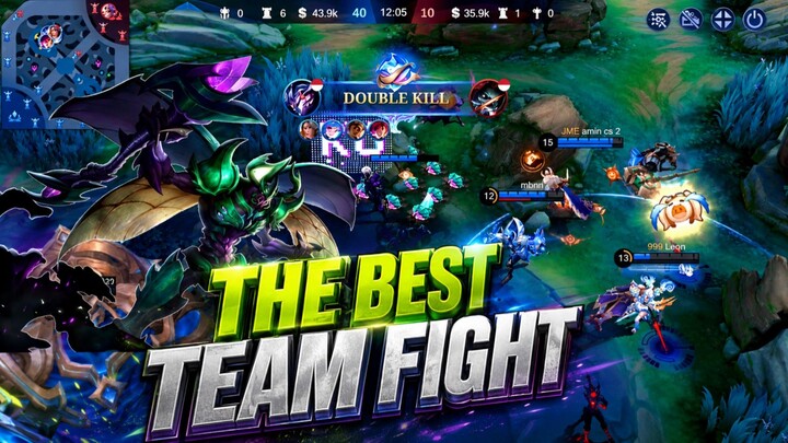 Zhask Team fighting | MLBB MOBILE LEGEND