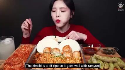 Mukbang with BOKI