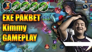 EXE PAKBET GODLIKE BUILD KIMMY GAMEPLAY | Mobile Legends