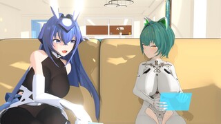 New Jersey: Aku suka ekspresi wajahmu saat kau cemburu padaku (Azur Lane)