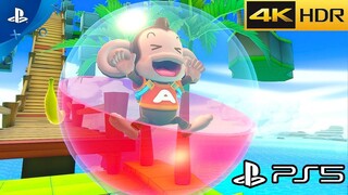 Super Monkey Ball Banana Mania (PS5) Gameplay 4K HDR 60FPS