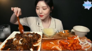 Mì tương đen đặc biệt và thịt heo cay ngọt phần 5 #anngonmoingay
