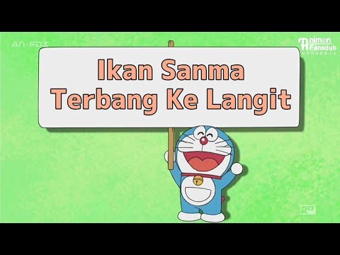 Doraemon Bahasa Indonesia " Ikan Sanma terbang ke langit"