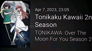 akhirnya nya cuy s2 tonikaku kawai 😄