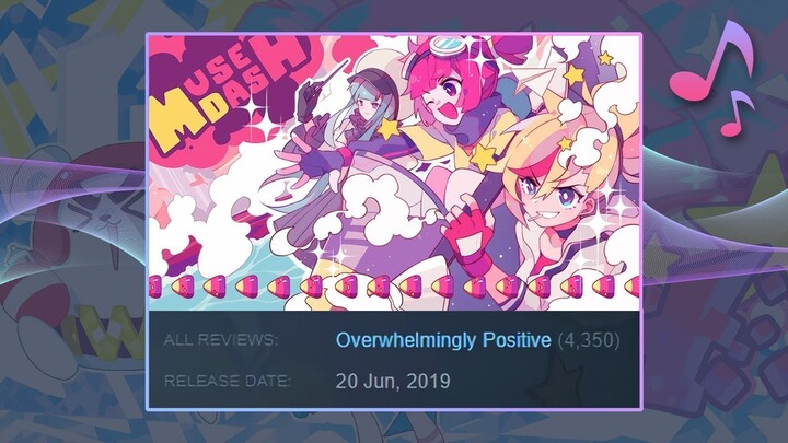 The Cutest Overwhelming Positive Rhythm Game