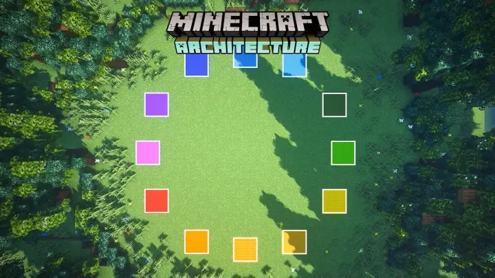 Minecraft Architecture Color Theory And Block Palette Bilibili