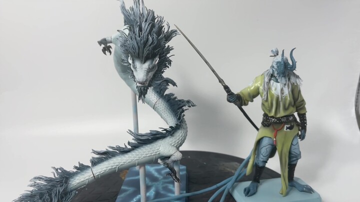 无有因，庙潜黄衣何故？黑神话悟空小黄龙模型展示