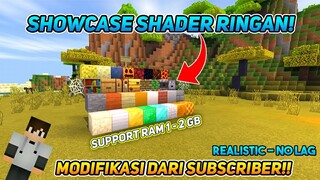 🔥SHOWCASE SHADER REALISTIC RINGAN - SUPPORT RAM 1-2 GB!