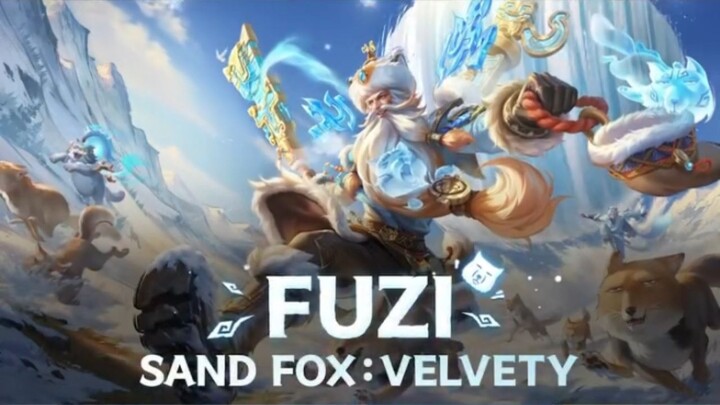 NEW SKIN FUZI - SAND FOX : VELVETY