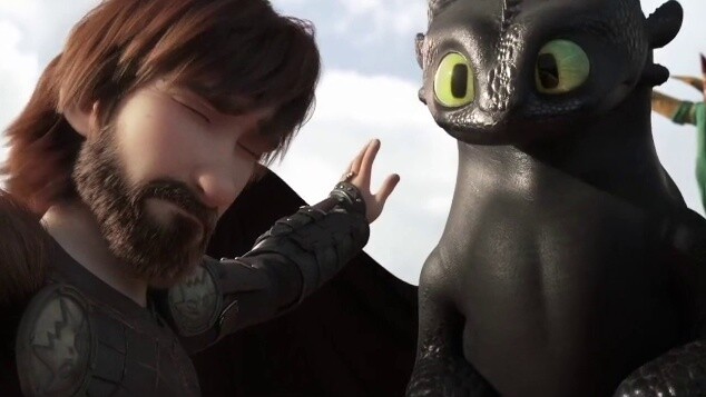 [How to Train Your Dragon Toothless x Goodnight Meow] Hello, would you like to come in and suck the 