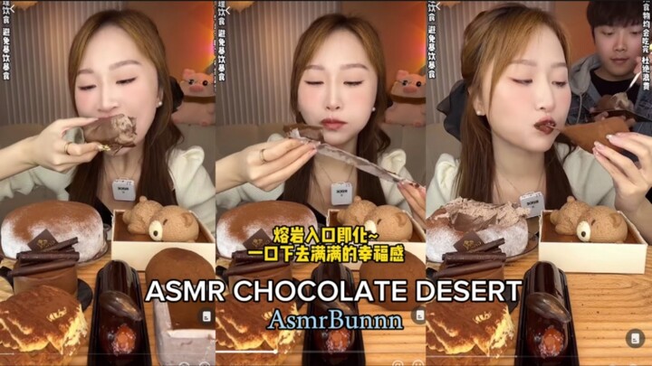 Asmr CHOCOLATE DESSERT 🍫 - AsmrBunnn