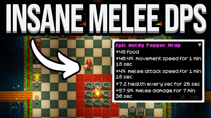 Core Keeper: Eat This for MAXIMUM Melee Damage