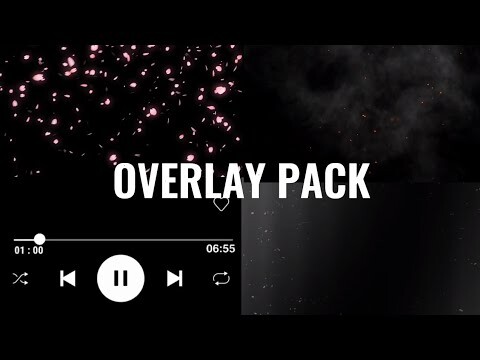 Overlay Pack (Falling, Dust, Spotify Music and Fire Particles) For Alight Motion