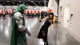 [Anime COS] Joel yang dipenggal kepalanya dengan liar di Comic Con!