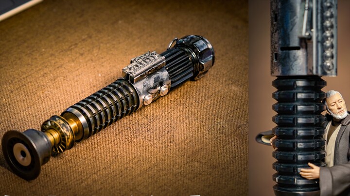 [Lightsaber Review] It is a toy and also a work of art & Obi-Wan's body#Briefly talk about 89sabers 
