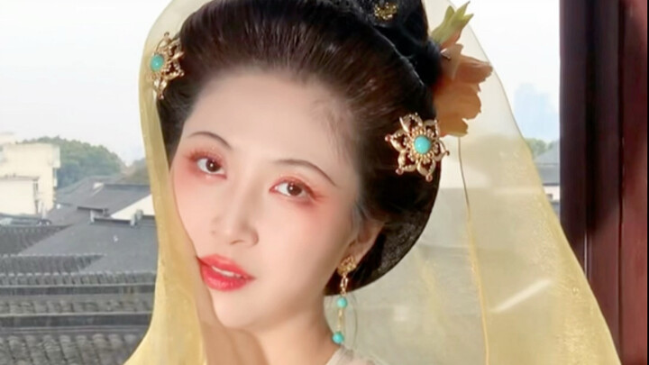 Now this is true national beauty! Can Tang Dynasty aesthetics really captivate tourists for 40 secon